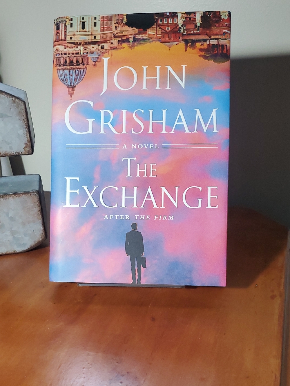 John Grisham "The Exchange" Hardcover Novel - Colorful Sunset Cover